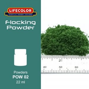 Lifecolor POW02 Flocking Powder Lush Plant 22ml