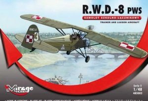 Mirage Hobby 485002 R.W.D.-8 (PWS), Trainer and liaison aircraft (1:48)