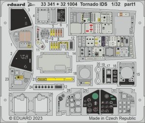 Eduard 321004 Tornado IDS interior ITALERI 1/32
