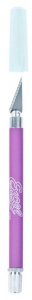 Excel 16025 K18 Grip-On Knife Purple w/ Safety Cap