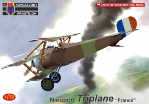 Kovozavody Prostejov KPM0256 Nieuport Triplane „France“ 1/72