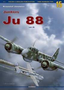 Kagero 3015 Junkers Ju 88 vol.III (bez dodatków) ( no decal ) EN/PL