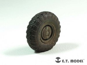E.T. Model ER35-057 Russian BTR-80 APC Weighted Road Wheels Wide For TRUMPETER 1/35