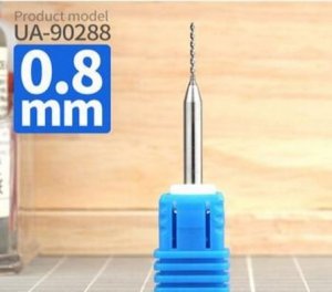 U-Star UA-90288 Tungsten steel Drill Bit 0.8 mm