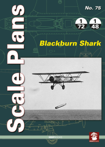 MMP Books 49845 Scale Plans No. 75 Blackburn Shark EN