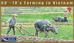 Gecko Models 35GM0107 60s-70s Farming in Vietnam 1/35