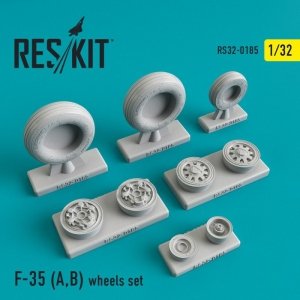 RESKIT RS32-0185 F-35 (A,B) wheels set 1/32