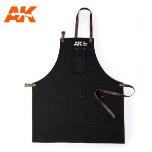 AK Interactive AK9200 OFFICIAL APRON BLACK / Fartuch modelarski