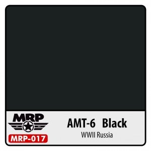 MR. Paint MRP-017 AMT- 6 Black WWII Russia 30ml