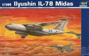 Trumpeter 03902 Soviet transport plane Ilyushin IL-76 Midas 1/144
