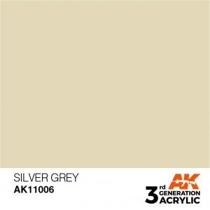 AK Interactive AK11006 Silver Grey 17ml