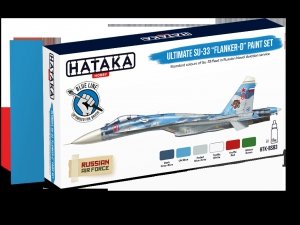 Hataka Hobby HTK-BS83 Ultimate Su-33 Flanker-D Paint Set (6x17ml)