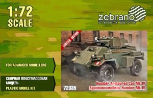Zebrano 72035 Daimler Armored Car Mk.IV 1/72