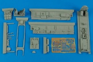 Aires 4586 Bf 110D-3 cockpit set 1/48 Cyber-Hobby Kit