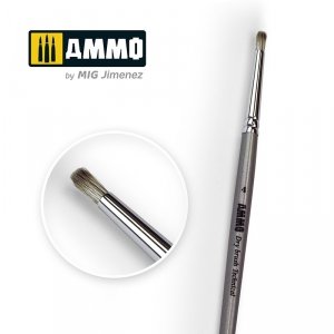 Ammo of Mig 8701 4 AMMO Drybrush Technical Brush