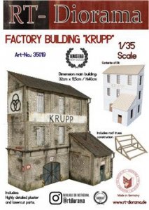 RT-Diorama 35019 Factory Building KRUPP 1/35