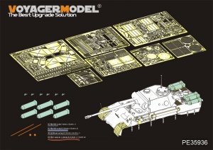 Voyager Model PE35936 WWII German Panther D w/Stadtgas Fuel Tanks Basic For MENG TS-038 1/35