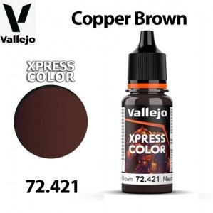 Vallejo 72421 Xpress Color - Copper Brown 18ml