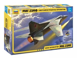 Zvezda 7225 MiG-23MF Soviet Interceptor 1/72
