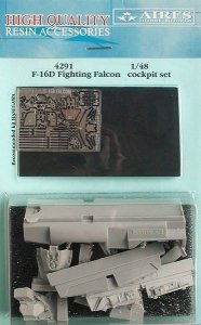 Aires 4291 F-16D Fightning Falcon cockpit set 1/48 Other