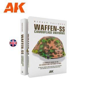 AK Interactive AK130008 WAFFEN-SS CAMOUFLAGE UNIFORMS BY WERNER PALINCKX ( English )