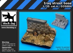 Black Dog D35004 Iraq street base 1/35