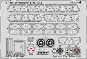 Eduard 53286 Schnellboot S-38 FORE HOBBY 1/72