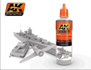 Ak Interactive AK175 Grey Primer 60ml