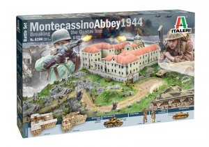 Italeri 6198 Montecassino Abbey 1944 Breaking the Gustav Line - BATTLE SET 1/72