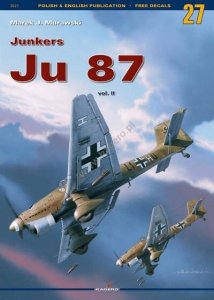 Kagero 3027 Junkers Ju 87 vol. II EN/PL ( no decal )