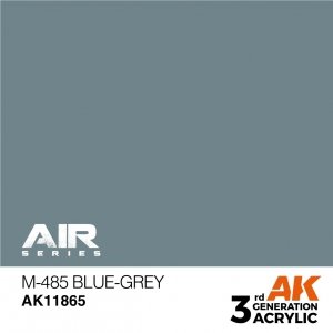 AK Interactive AK11865 M-485 BLUE-GREY – AIR 17 ml