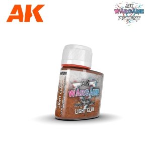 AK Interactive AK1210 LIGHT CLAY – ENAMEL LIQUID PIGMENT 35ml
