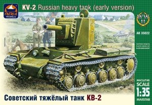 Ark Models 35022 KV-2 Russian heavy tank - early version (1:35)