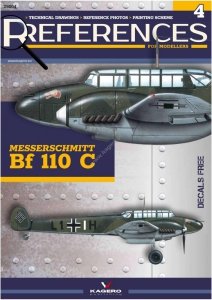 Kagero 25004 Messerschmitt Bf 110 C - References for modellers