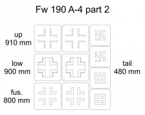Omask 23004 Fw 190 A-4 part 2 1/32