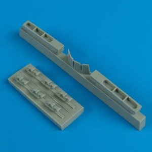Quickboost QB72306 P-40M/N Wahawks exhaust & radiator flaps 1/72