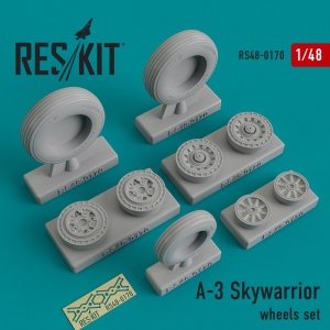 RESKIT RS48-0170 A-3 Skywarrior wheels set 1/48