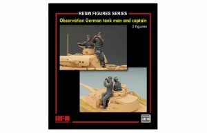 Rye Field Model 2015 Observation German Tankman and captain 1/35
