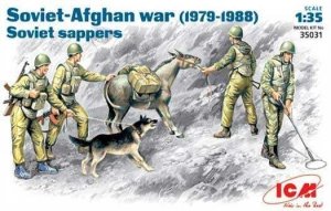 ICM 35031 Soviet Afgan War Sappers (1:35)