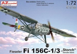 AZ Model AZ7648 Fieseler Fi 156C-1/3 “Storch” Danube Users 1/72