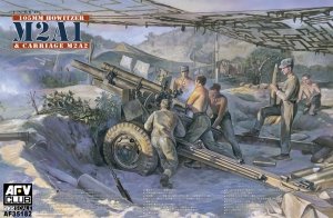 AFV Club 35182 Howitzer 105mm M2A1 & Carriage M2A2 (WW II) (1:35)