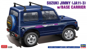 Hasegawa 20744 Suzuki Jimny (JA11-3) w/Base Carrier 1/24