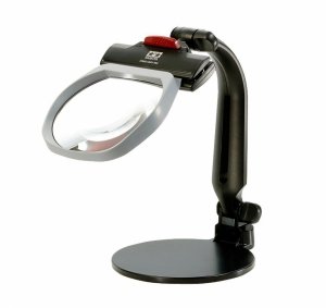 Tamiya 74110 Stand Loupe Pro with 1.8x Multi-Coated Lens
