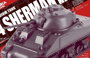 Asuka AS-004 U.S. Medium Tank M4 Sherman Late 1/35