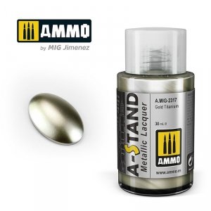 Ammo of Mig 2317 A-STAND Gold Titanium 30ml