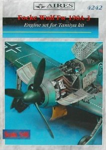 Aires 4242 Focke-Wulf Fw 190A-3 engine set 1/48 Tamiya