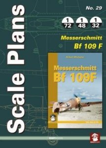 MMP Books 78982 Scale Plans No. 29 Messerschmitt Bf 109F EN