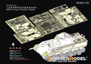 Voyager Model PE351172 WWII German Panther F Basic（For DRAGON 6403 6382 9008） 1/35