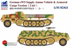 Bronco CB35214 German sWS Supply Ammo Vehicle / Armored Cargo Version 1:35 