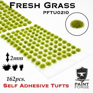 Paint Forge PFTU0210 Tufts: Fresh Grass 2mm